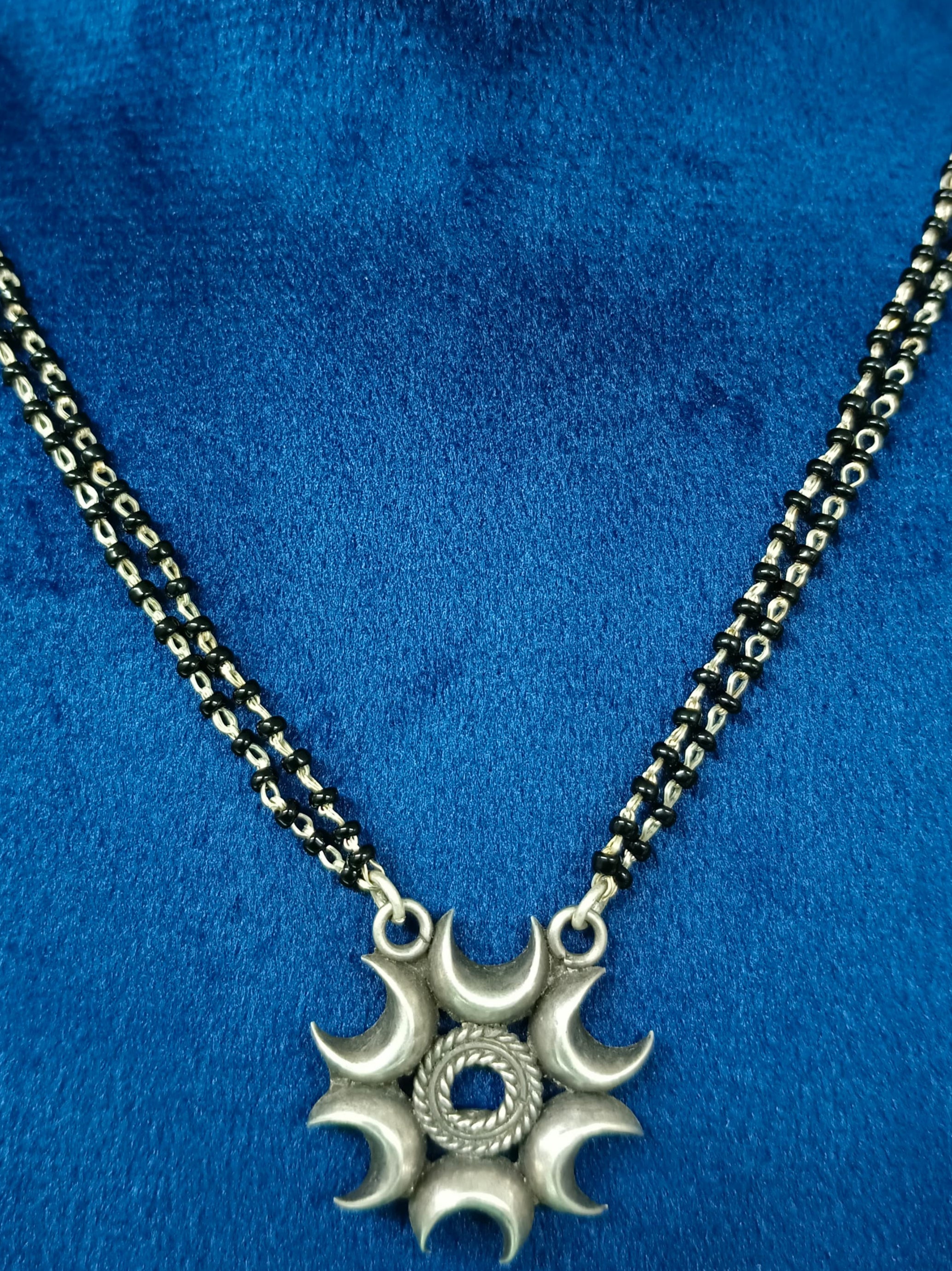 Silver Oxide Traditional Mangalsutra