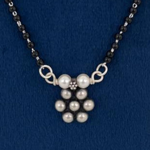 Silver Oxide Traditional Mangalsutra