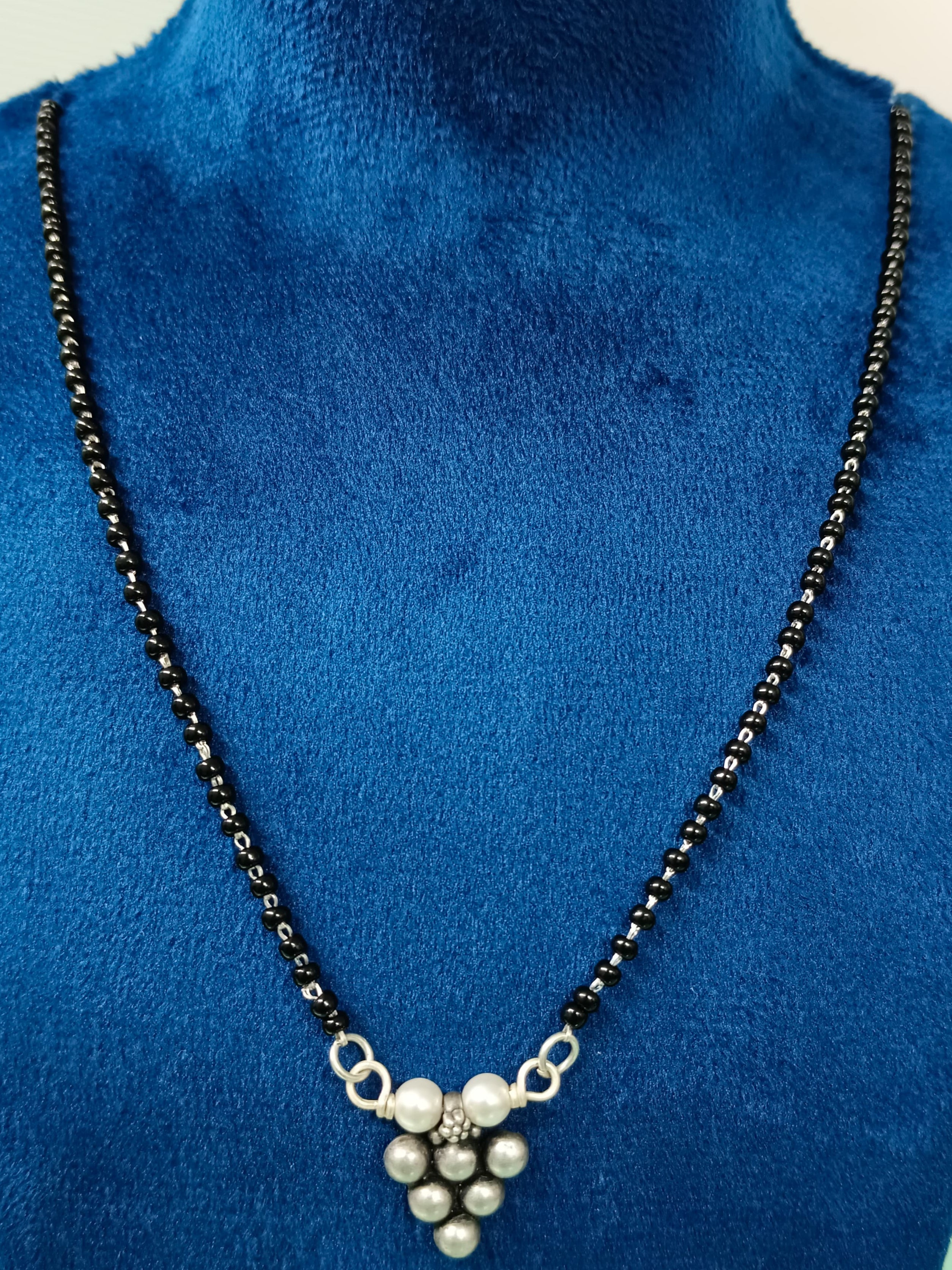 Silver Oxide Traditional Mangalsutra