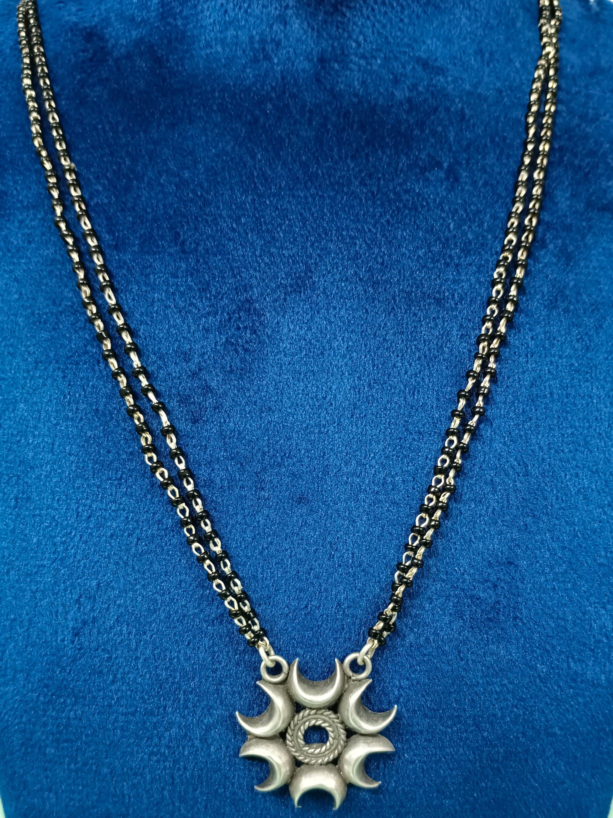 Silver Oxide Traditional Mangalsutra