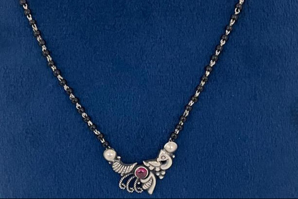 Silver Oxide Traditional Mangalsutra