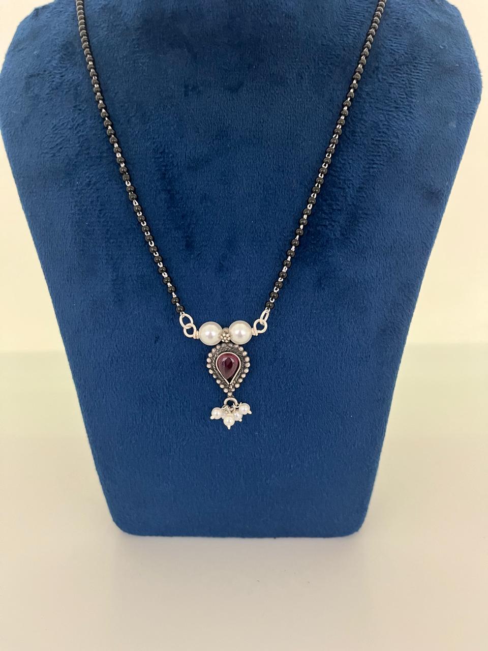 Silver Oxide Fancy Mangalsutra