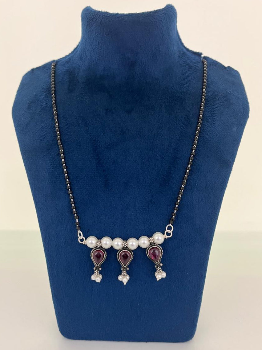 Silver Oxide Fancy Mangalsutra