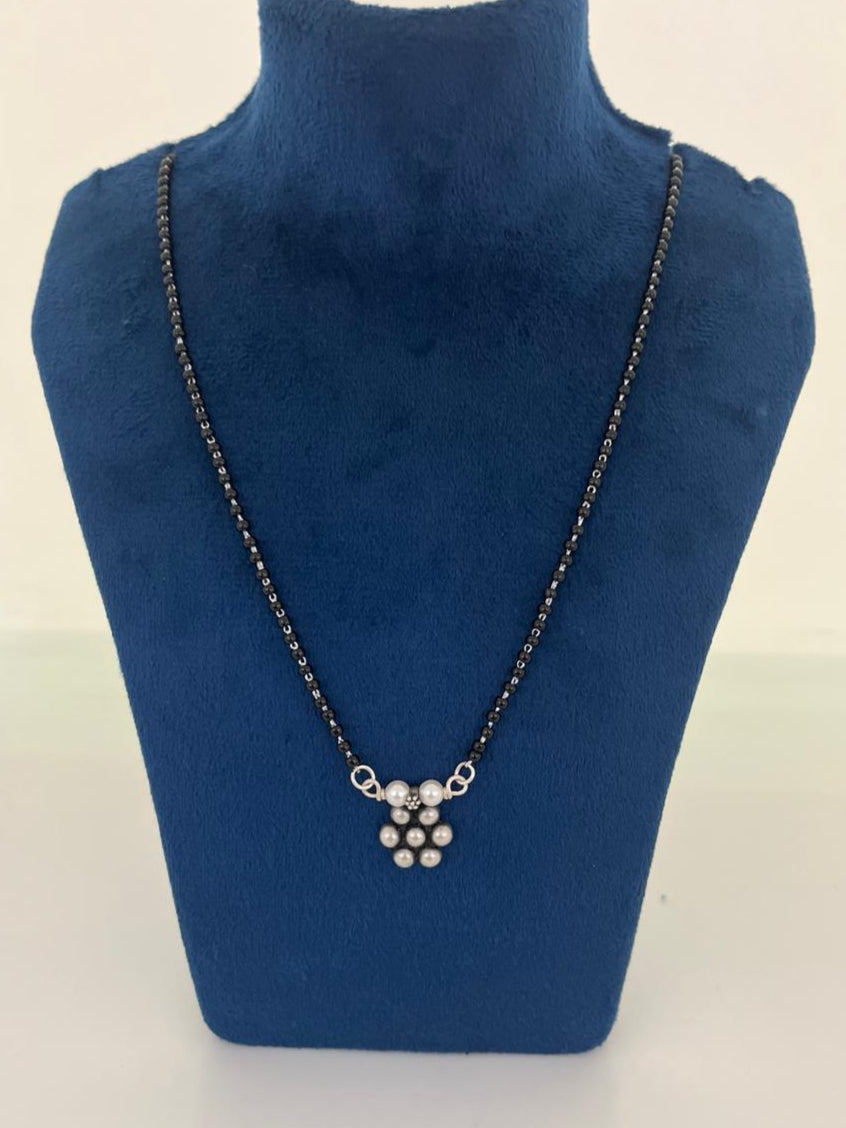 Silver Oxide Traditional Mangalsutra