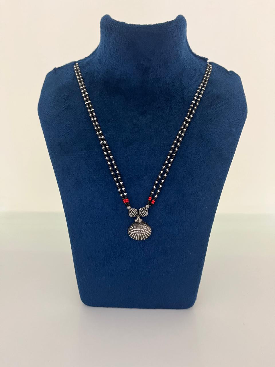 Silver Oxide Traditional Mangalsutra