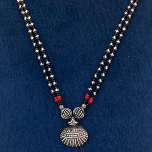 Silver Oxide Traditional Mangalsutra