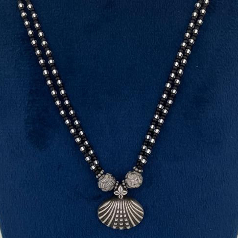 Silver Oxide Traditional Mangalsutra